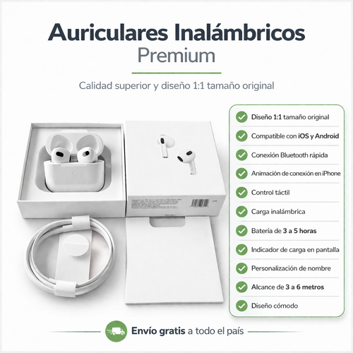 AIRPODS TECERA GENERACION